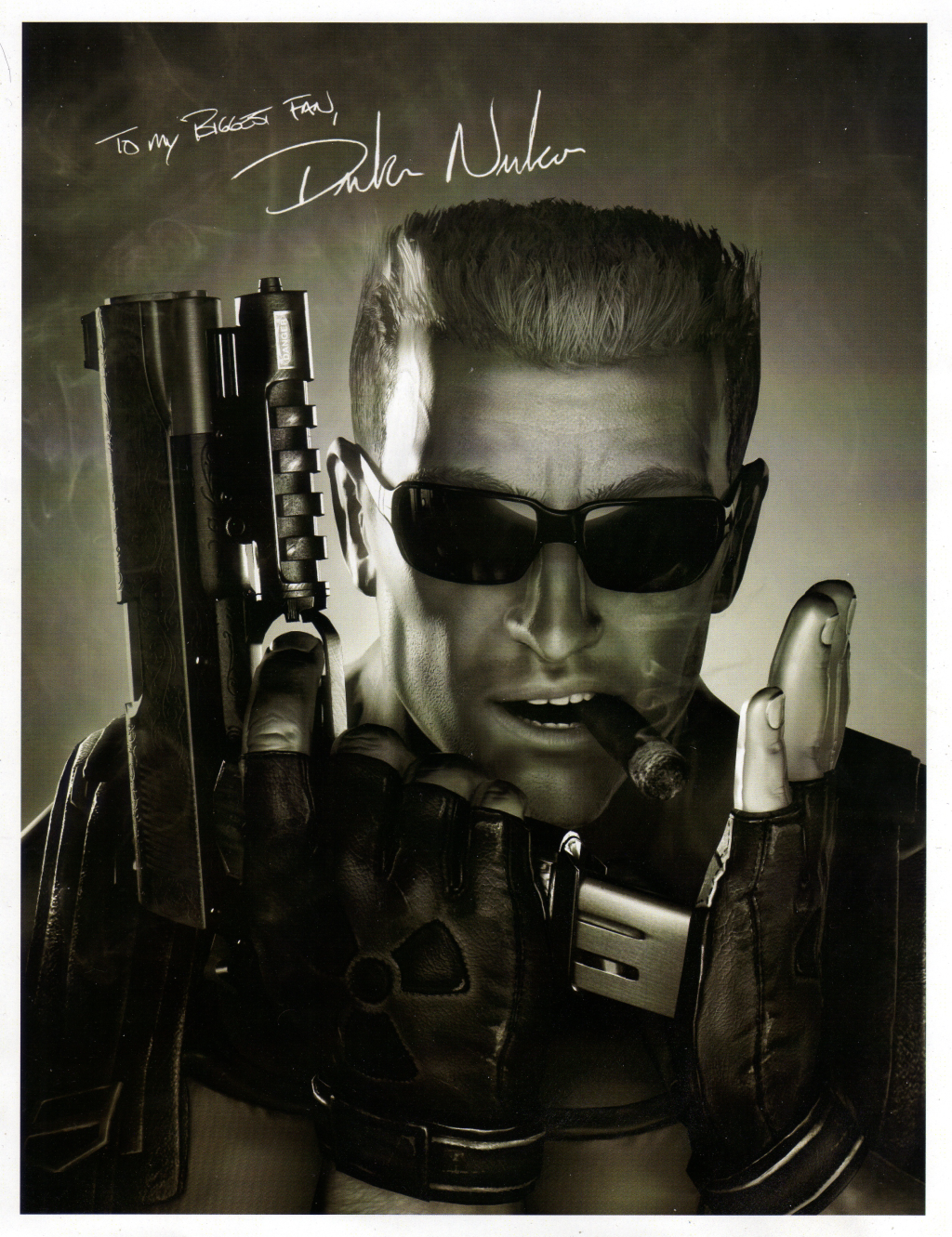 Duke Nukem's Autograph