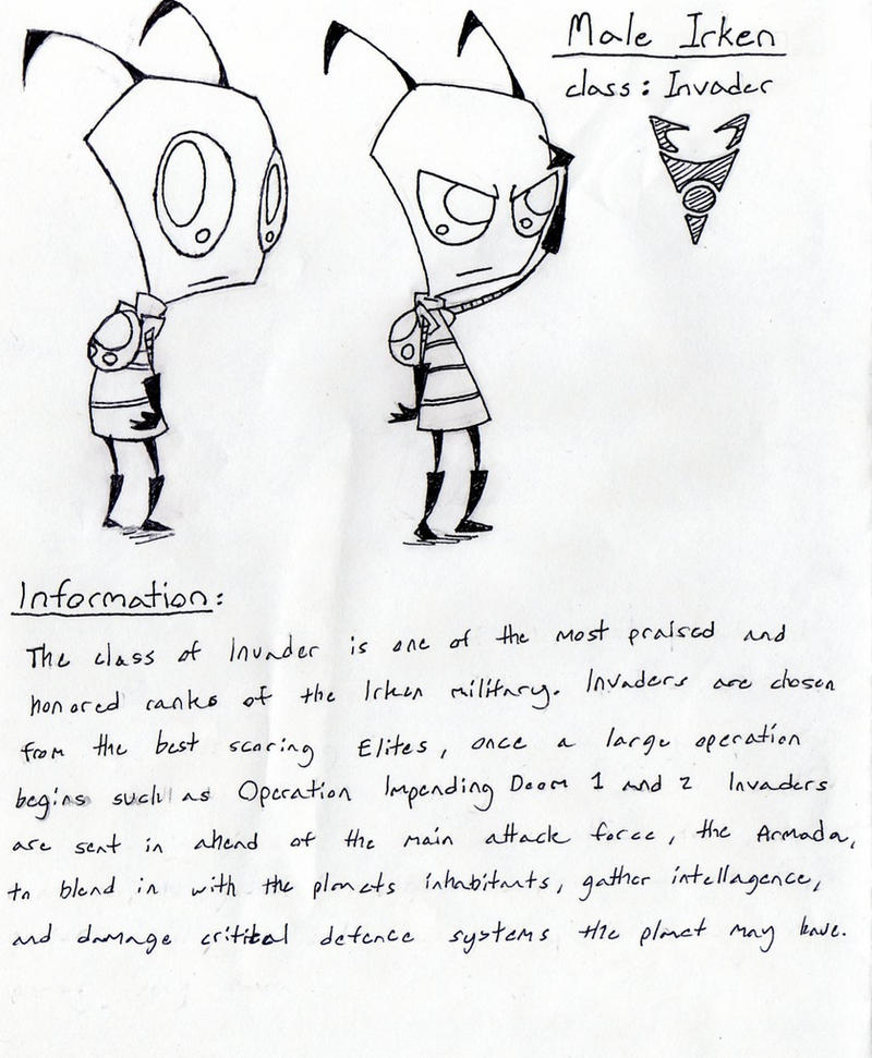 Irken Encyclopedia 2 by Half-dude on DeviantArt