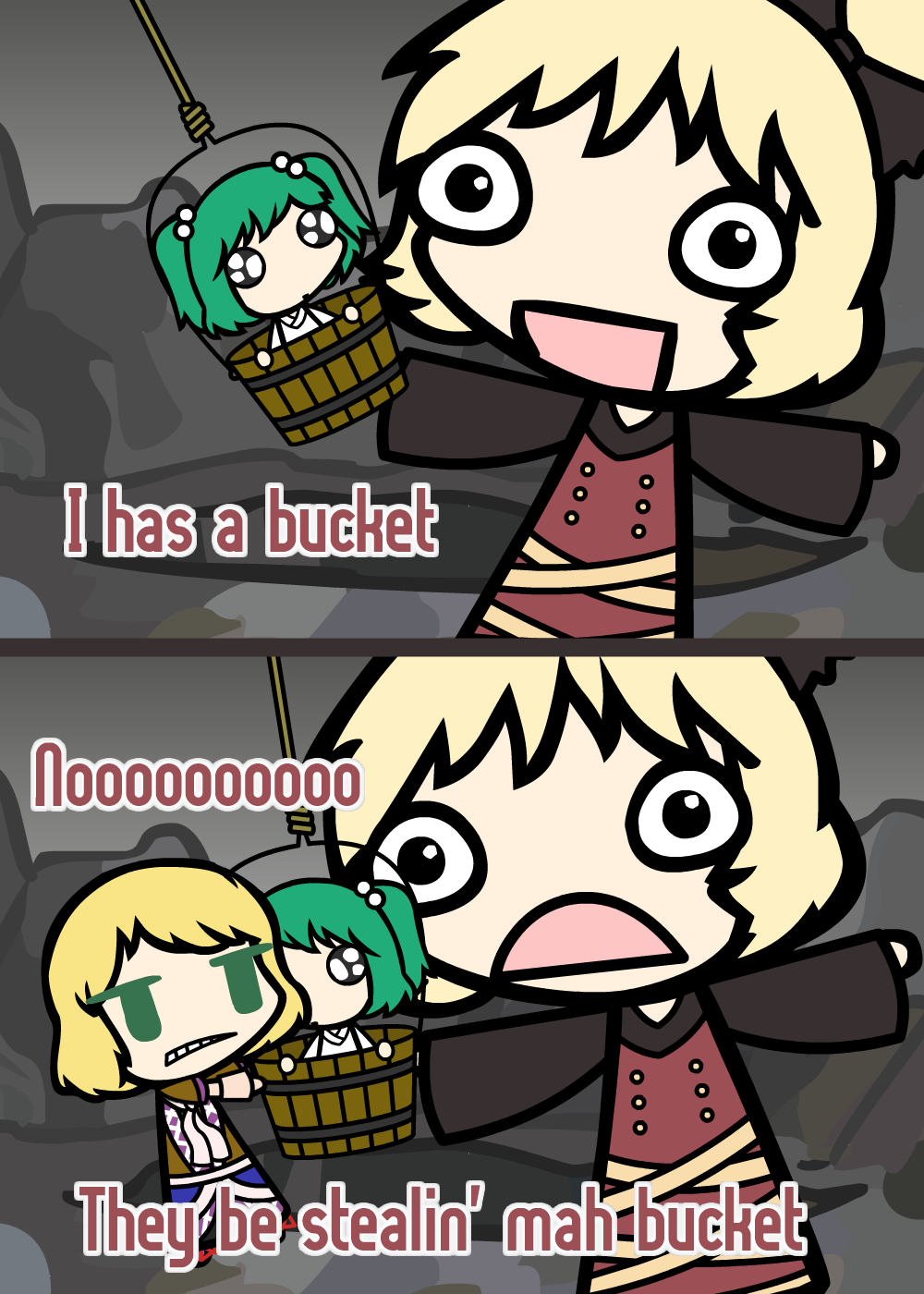 Yamame Has a Bucket