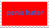 PENIS HATER STAMP