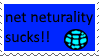 Net Neutrality Hater Stamp