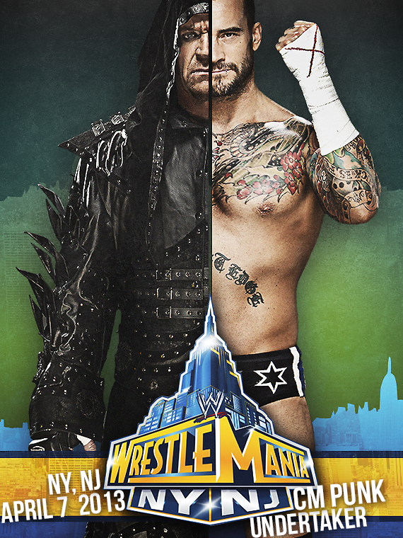 UNDERTAKER vs. CM PUNK / POSTER