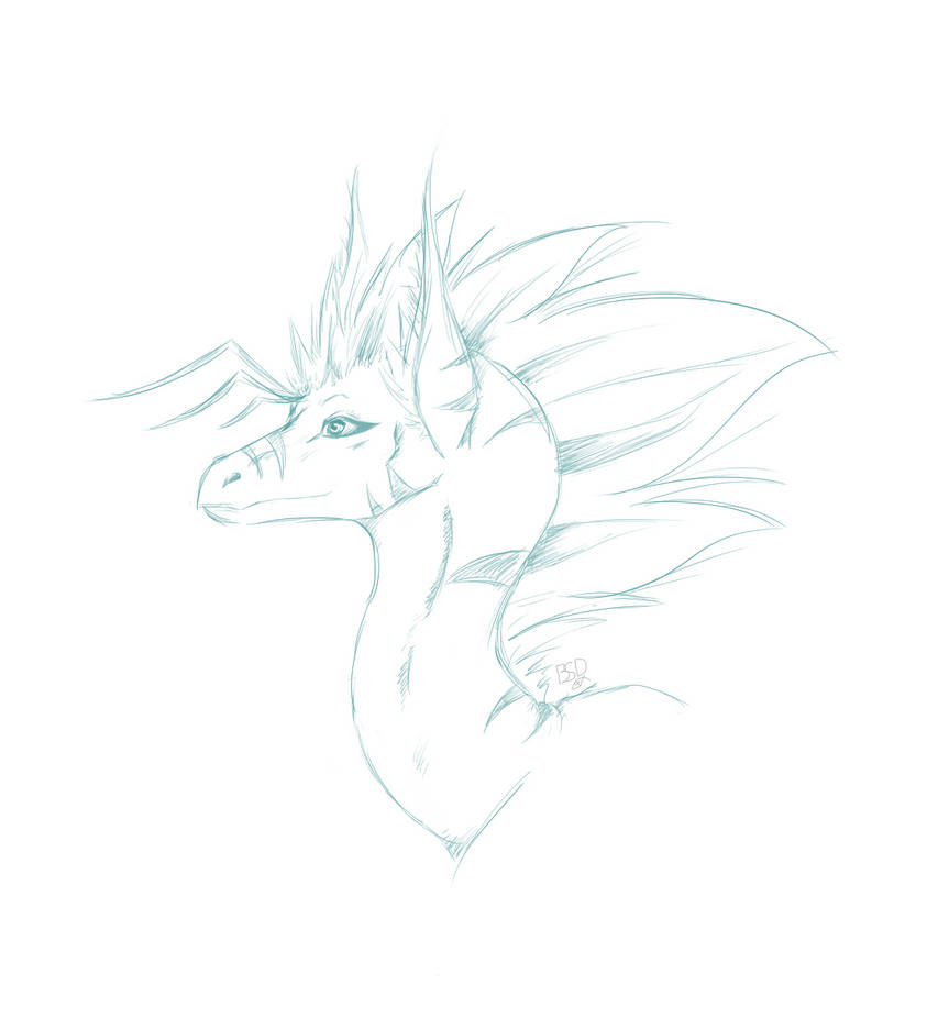 Destiny Aurora Sketch by BlazingSandDragon on DeviantArt