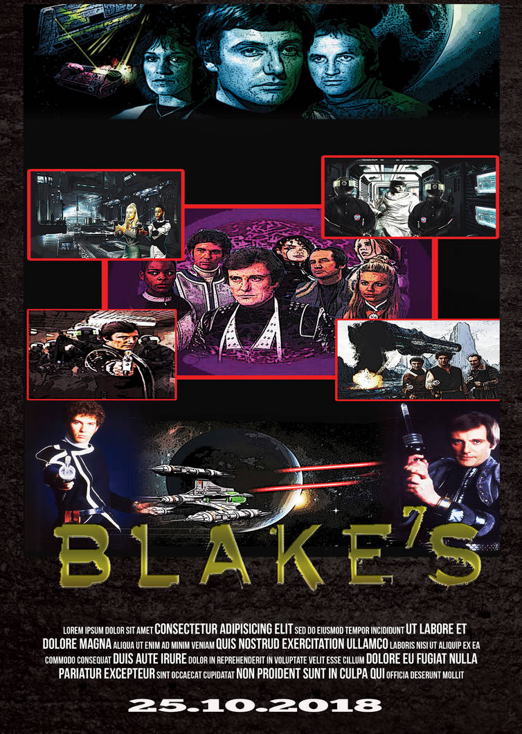 Blakes 7 Movie Poster by Dalton2510 on DeviantArt