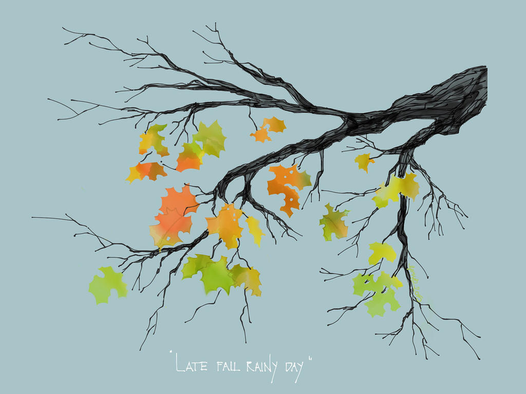 Deviantart Fall Fall by ArtbyGloriaColom on DeviantArt