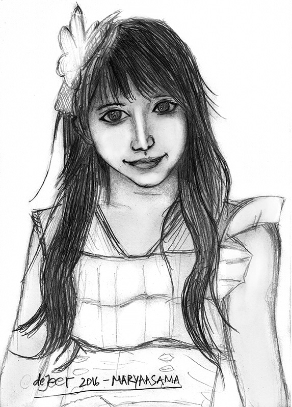 Makino Maria Drawing