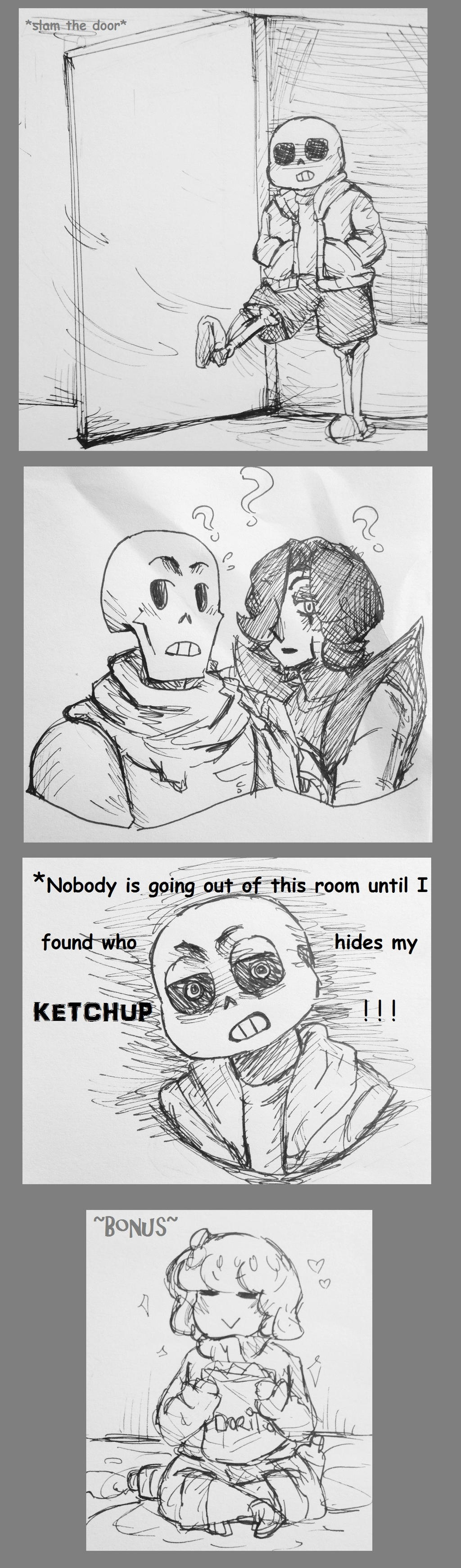 Undertale - WHO HIDES THE KETCHUP