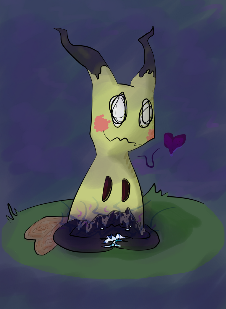 Lil' Ghost Pokemon Eats a Bean