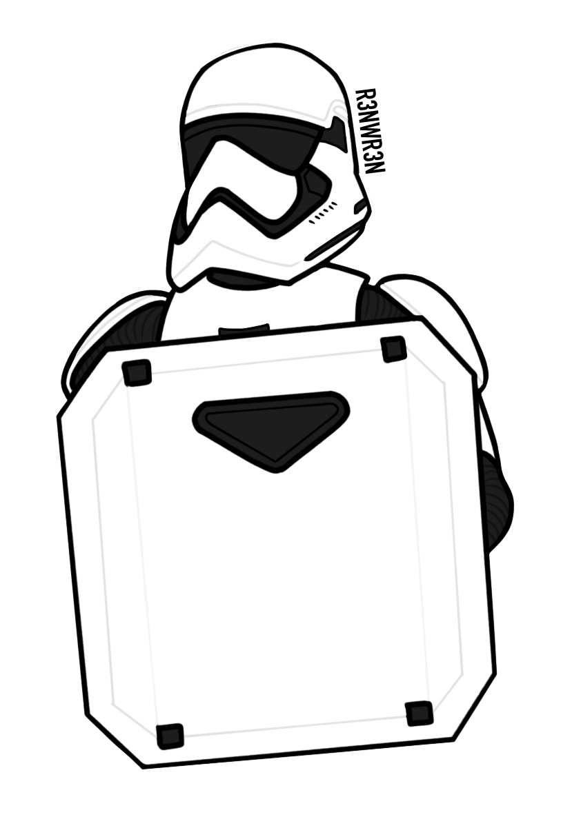 First Order Riot Shield by RennWren on DeviantArt