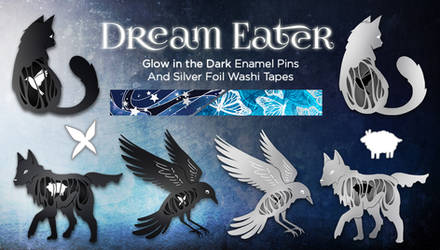 Dream Eater Enamel Pin Kickstarter