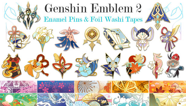 Genshin Emblem 2 Kickstarter