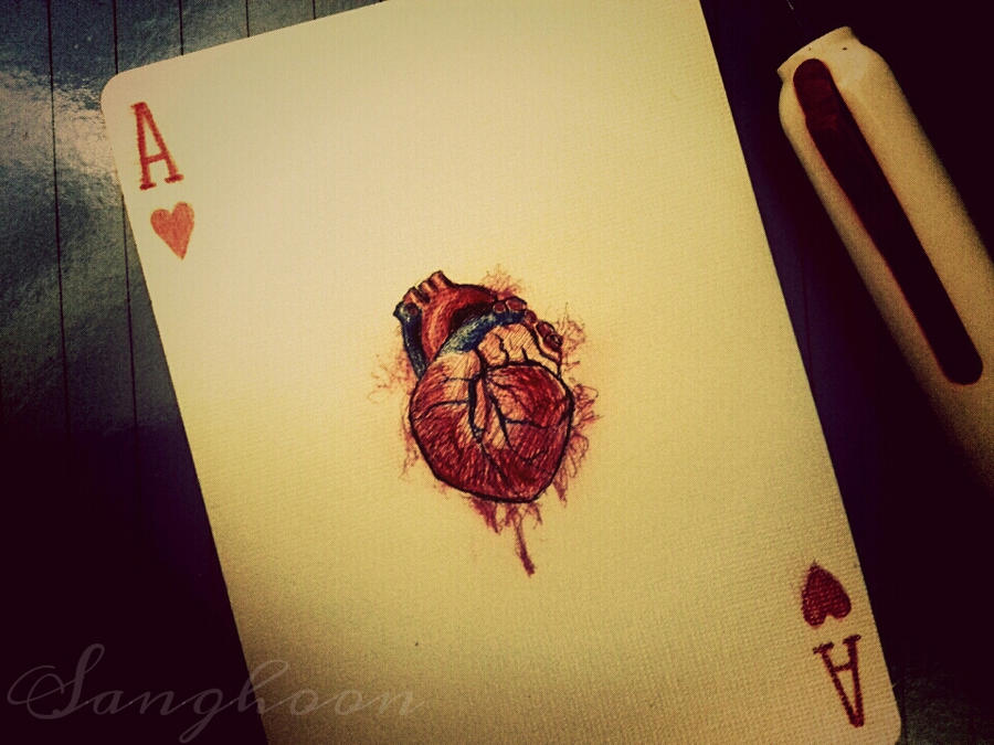 a real ace of hearts