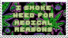 Medical Marijuana Stamp