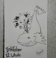 Inktober day12: Whale