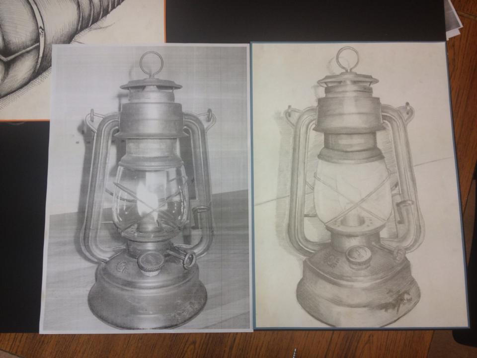 Gas Lantern Pencil Study By Mattgingeclark On DeviantArt