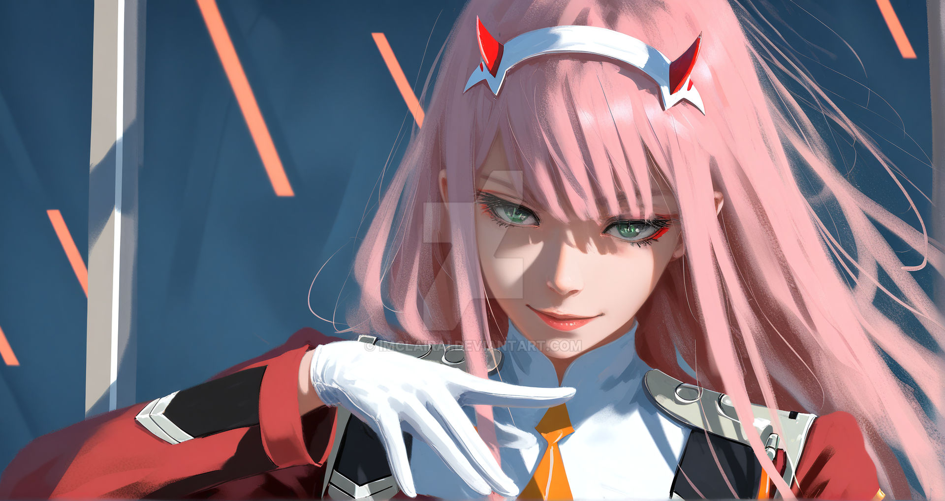 Zero Two Darling In The Franxx by ImClairAI on DeviantArt