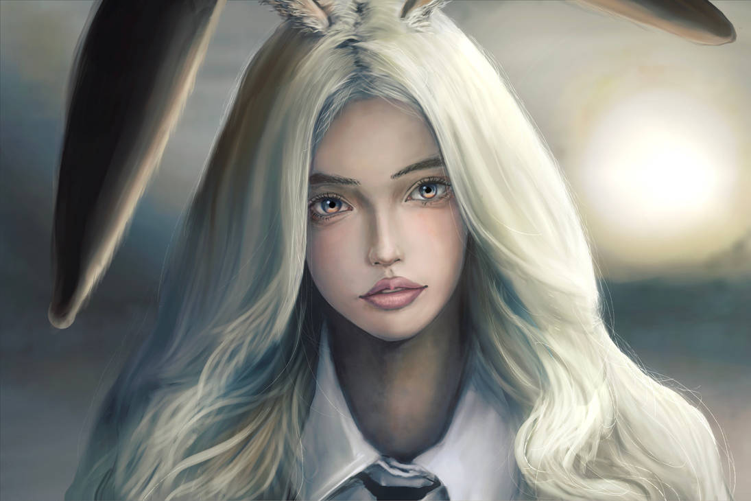 Fictional Rabbit Girls Rabbit Girl by RuririnDrawing on DeviantArt