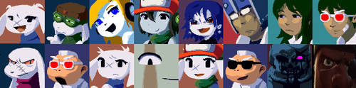 Custom Cave Story Faces