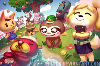 Animal Crossing New Leaf by Attyca