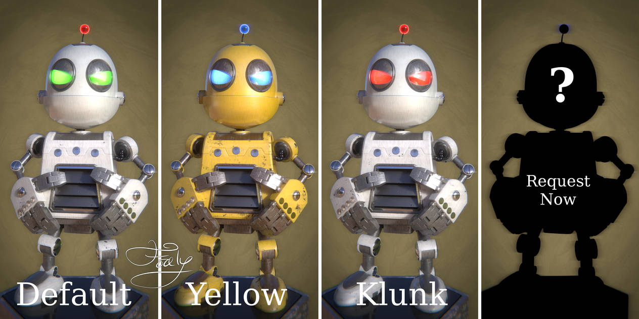 Clank: Color Schemes by Sharkigator on DeviantArt