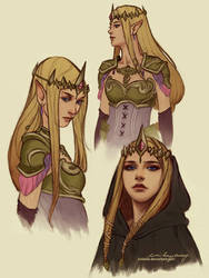 Princess Zelda Sketches