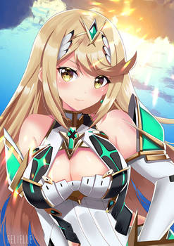 Mythra and Cloud