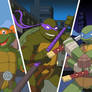 The four generations of turtles