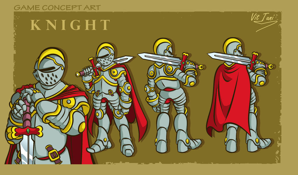 Rpg Knight - Game Concept Art by Vit-Tunissy on DeviantArt