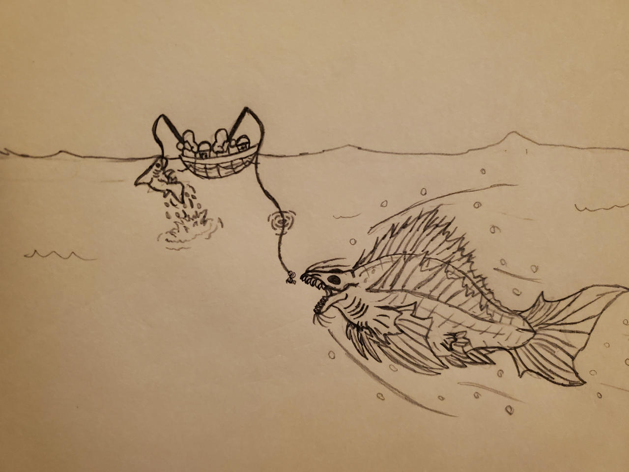 Fishing by Funnyfly0 on DeviantArt