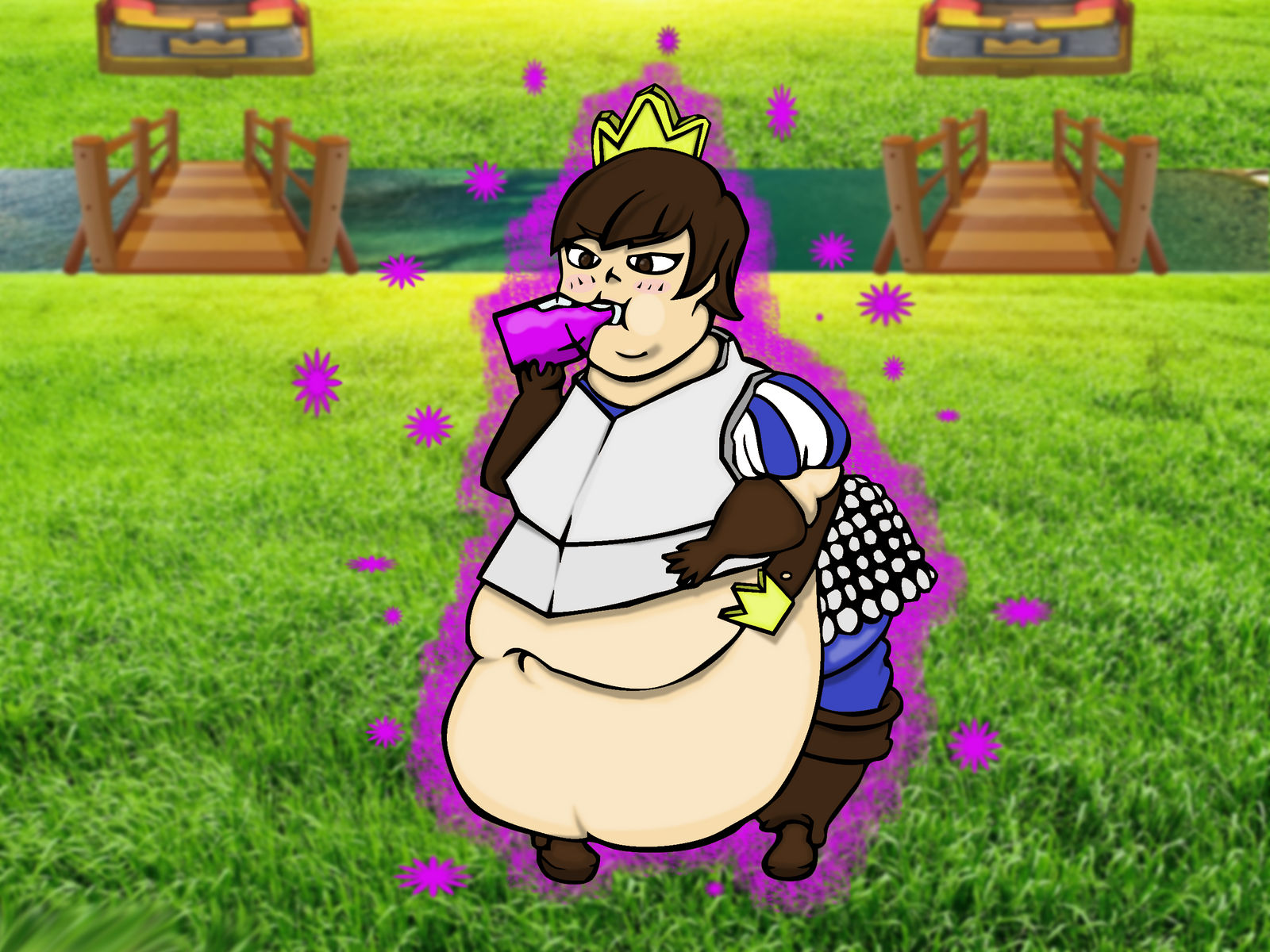 Princess drink the Fat spell (updated) by securitymem on DeviantArt