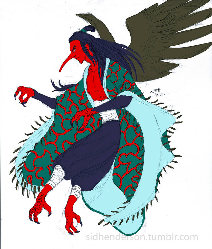 Tengu by ArtofSidHenderson on DeviantArt