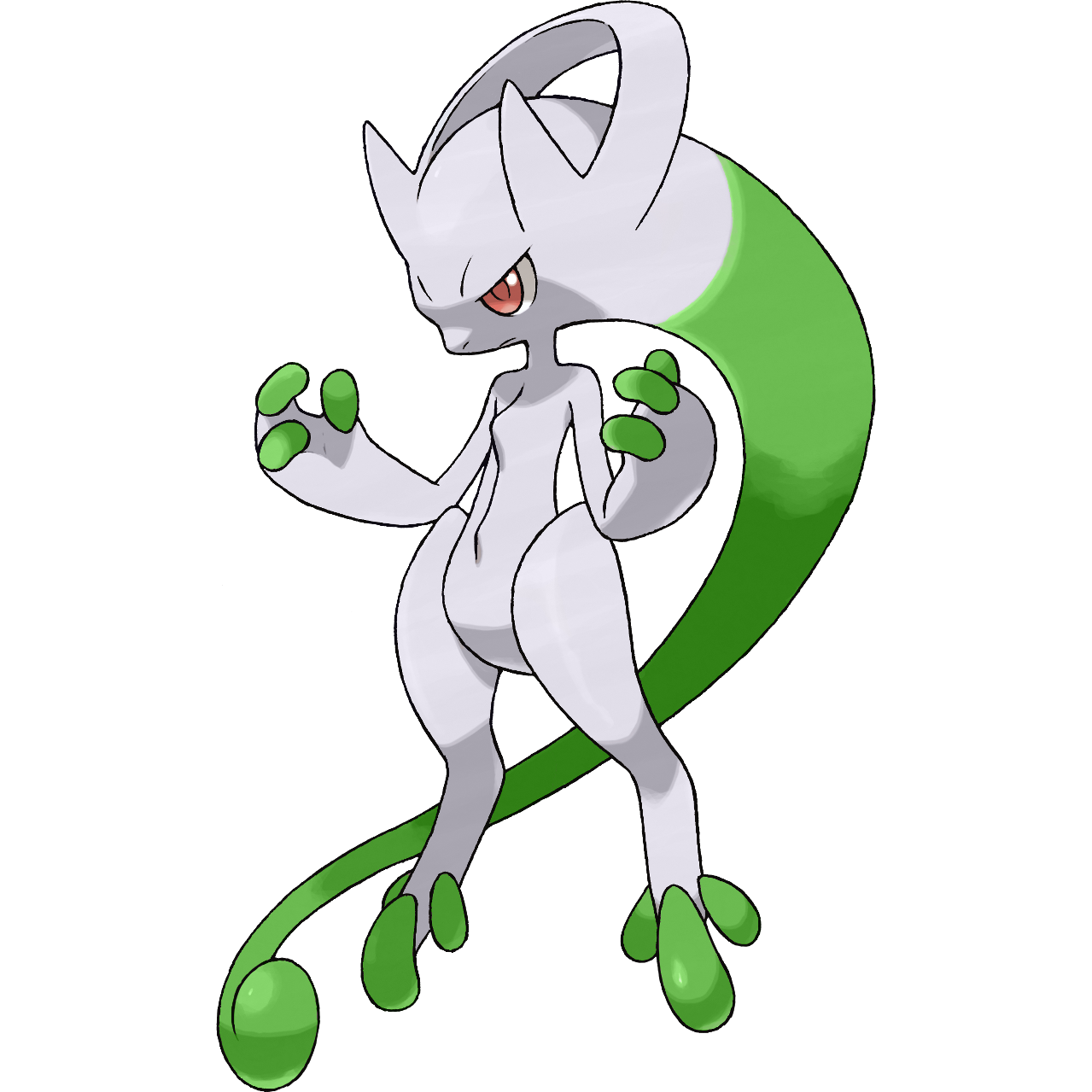 Mega Mewtwo X by KairouZ on DeviantArt