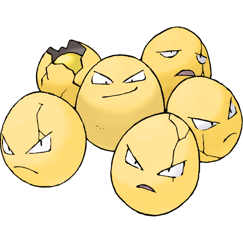 102 Shiny Exeggcute by ExoticPoke on DeviantArt
