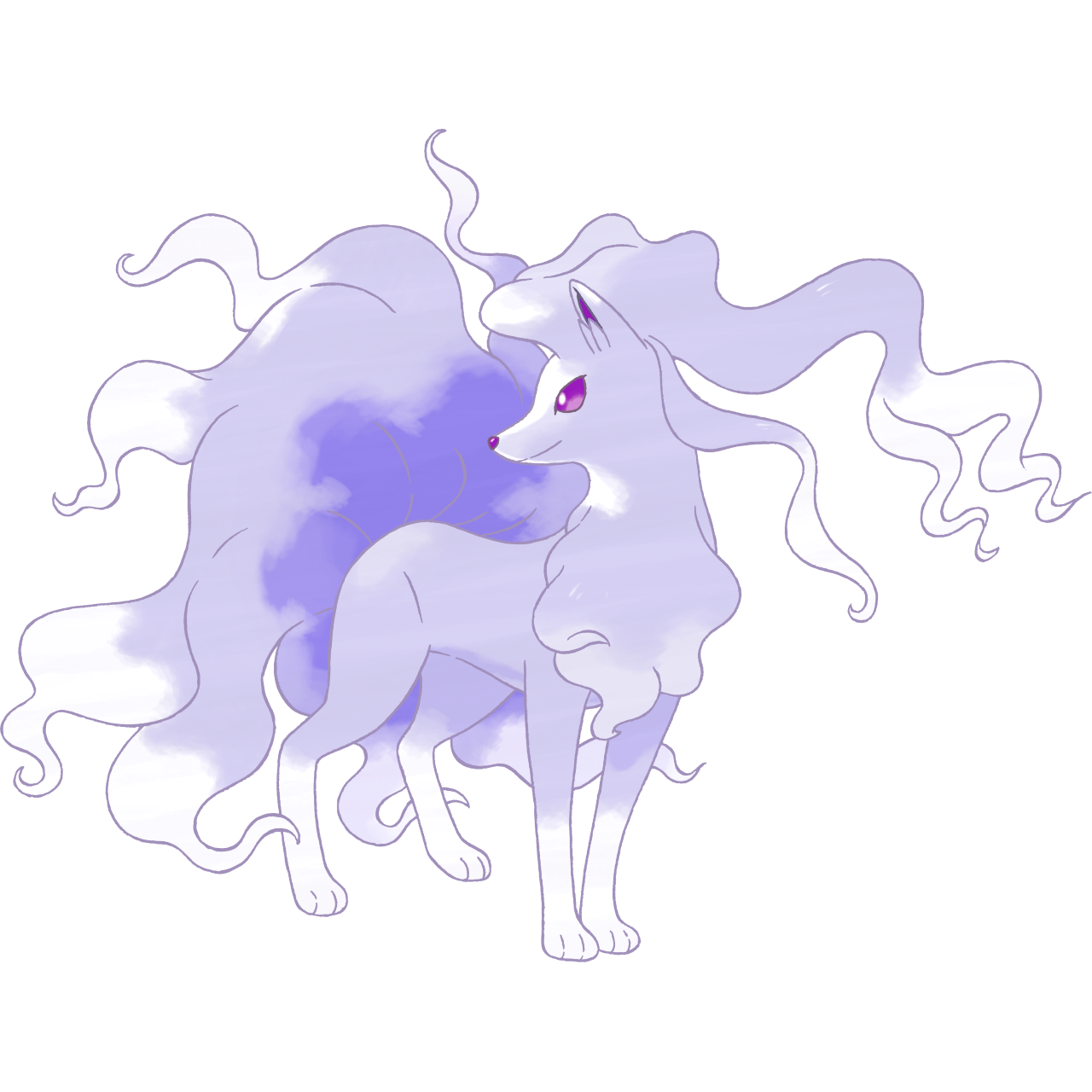 #038 Shiny Ninetales-Alolan by ExoticPoke on DeviantArt
