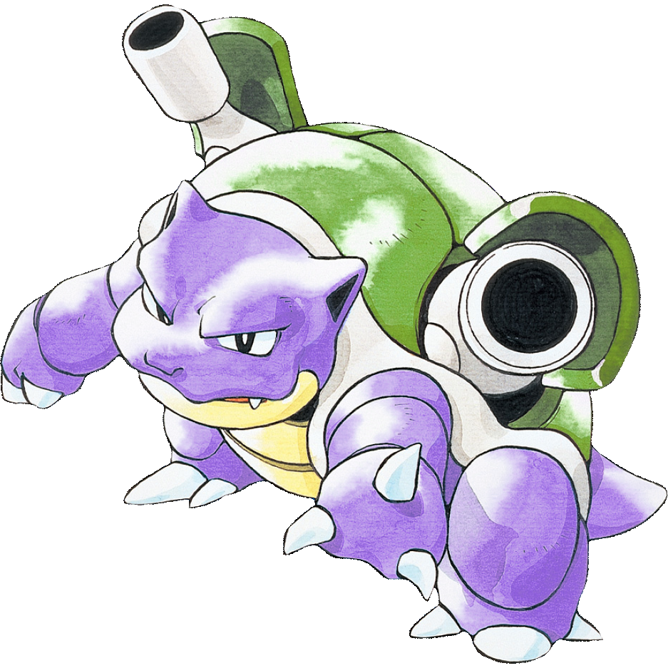 #009 Shiny Blastoise - Sugimori by ExoticPoke on DeviantArt