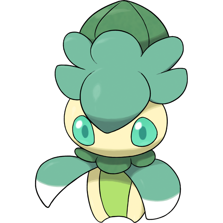 #0753 Shiny Fomantis by ExoticPoke on DeviantArt