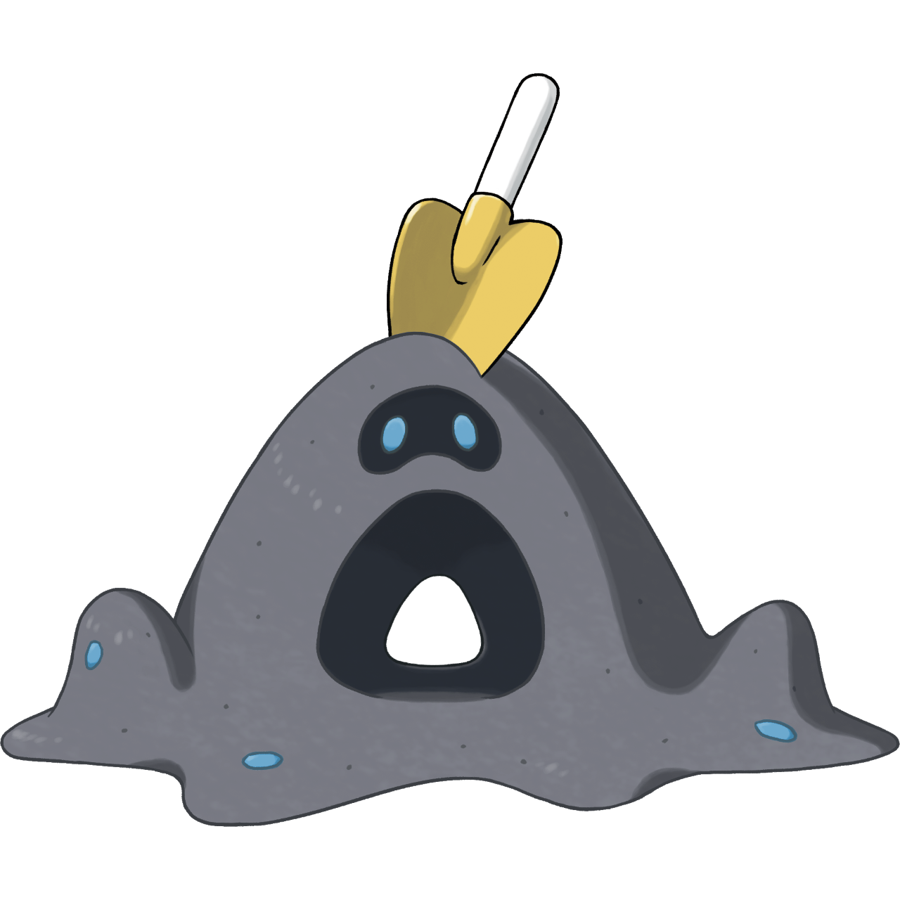 0769 Shiny Sandygast by ExoticPoke on DeviantArt