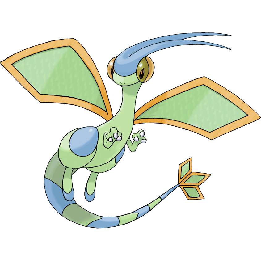 Flygon Poses #0330 Shiny Flygon by ExoticPoke on DeviantArt