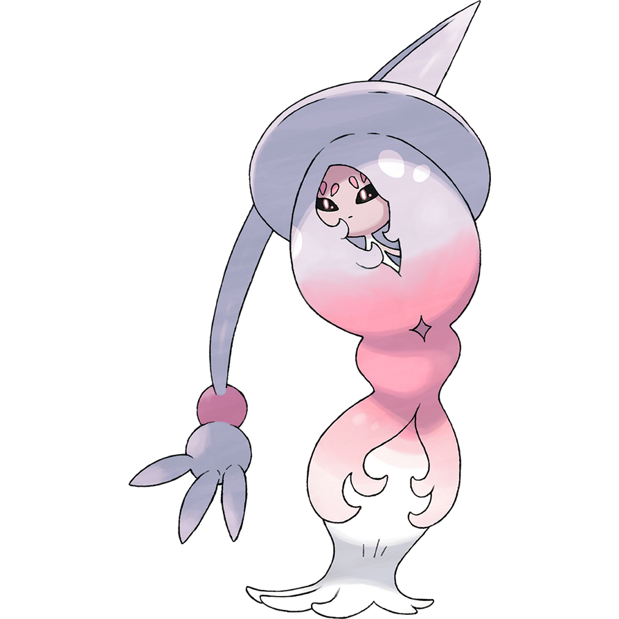 0858 Shiny Hatterene by ExoticPoke on DeviantArt