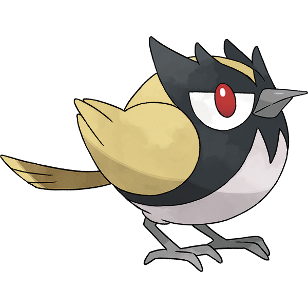 0821 Shiny Rookidee by ExoticPoke on DeviantArt