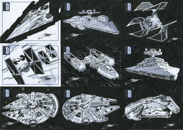 Star Wars Vehicle Ships-Millennium Falcon