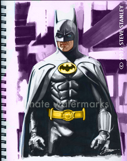 Batman Sketchbook art