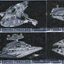 Star Wars Empire Strikes Back Ships/ Sketchcards