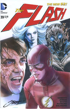 Savitar, Evil Barry and Killer Frost vs. The Flash