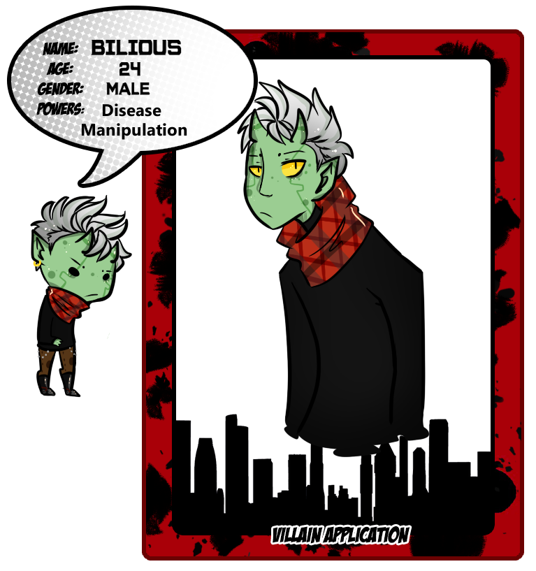 Little Heroes Villain App - Bilious