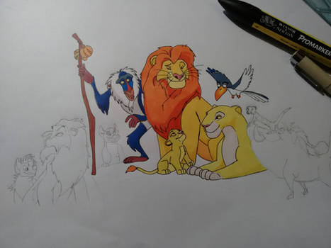 Lion King WIP 1