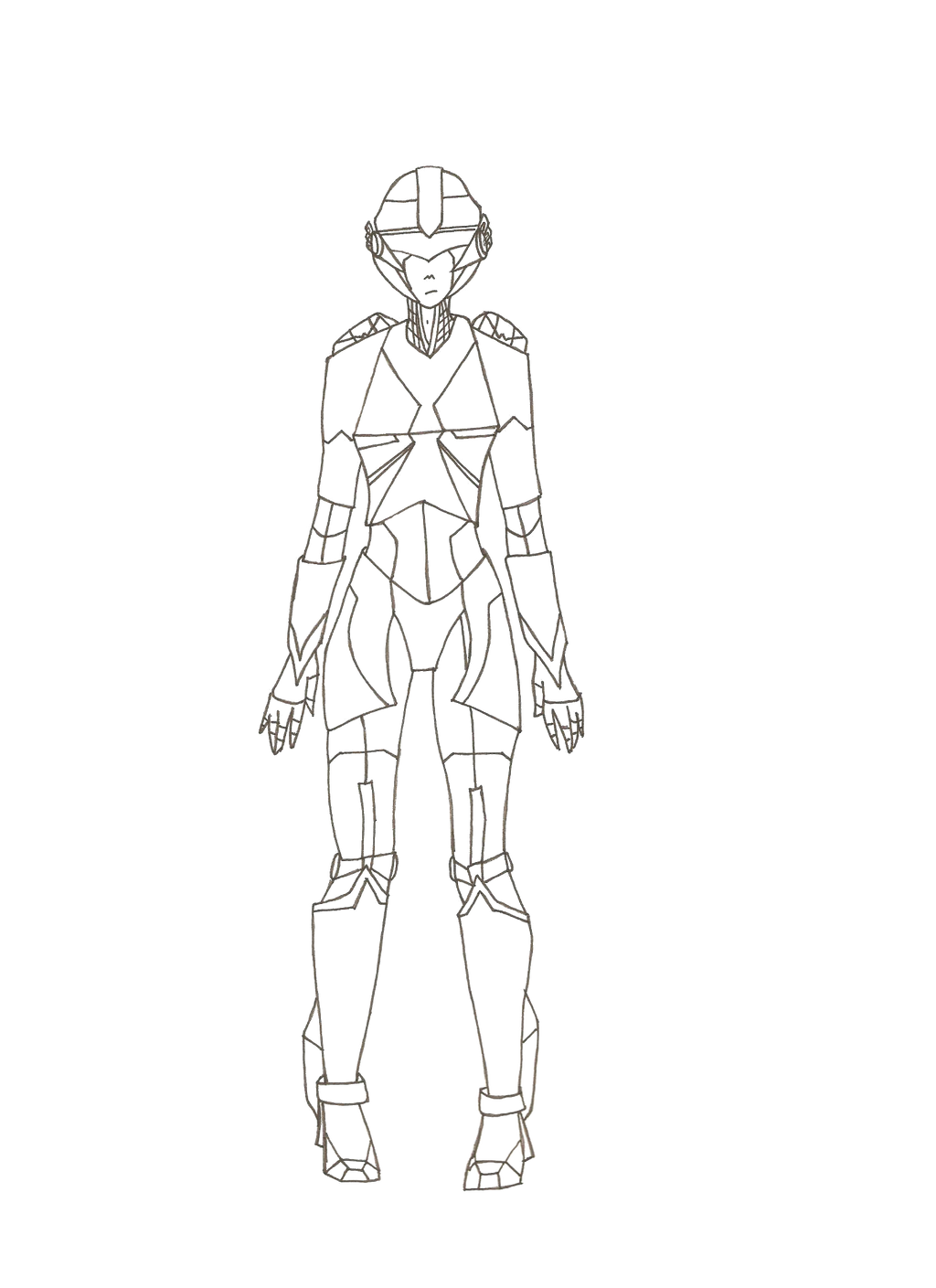 Full Body Lines by LeaderPinhead on DeviantArt