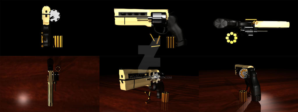 Turn Base Gun Gun - Turnaround by TLC1994 on DeviantArt
