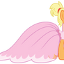 (MVCR-7) Applejack modelling a dress