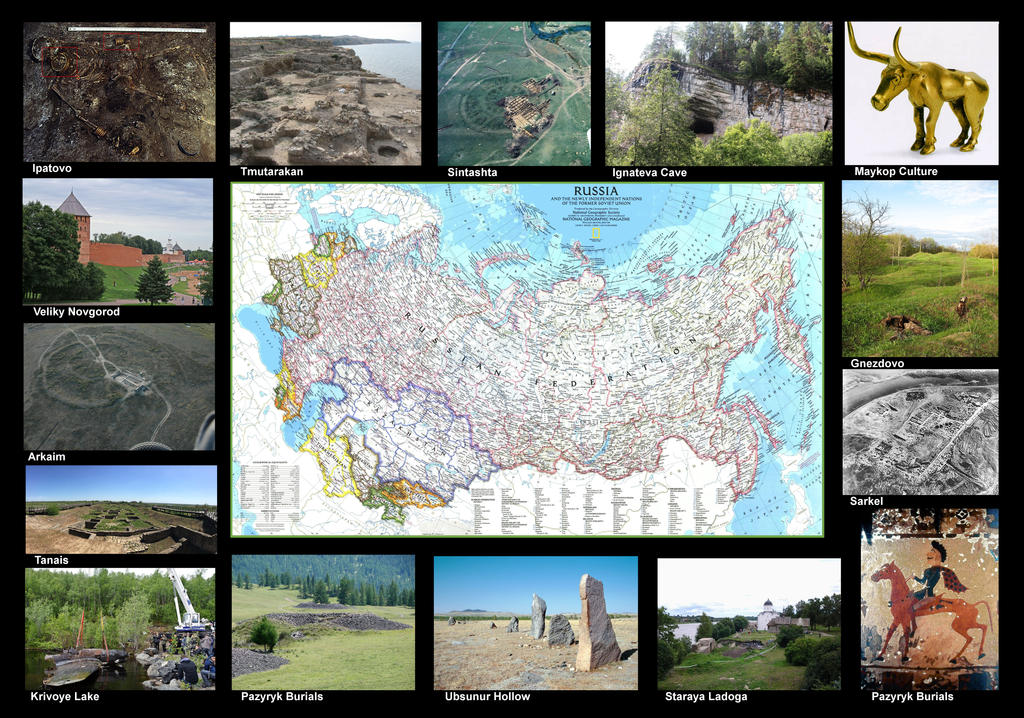 Ancient Ru Archaeological Sites In Russia by LionofSaintMark on DeviantArt